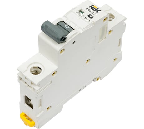 Автоматический выключатель IEK M06N 1P B 2А AR-M06N-1-B002