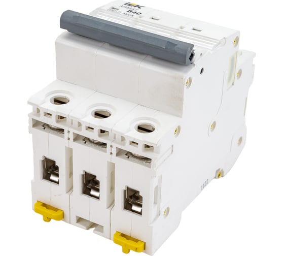 Автоматический выключатель IEK M06N 3P B 40А AR-M06N-3-B040