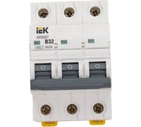 Автоматический выключатель IEK M06N 3P B 32А AR-M06N-3-B032