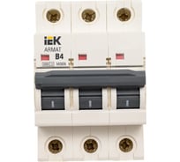 Автоматический выключатель IEK M06N 3P B 4А AR-M06N-3-B004