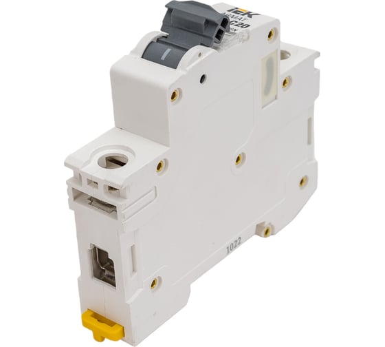 Автоматический выключатель IEK ARMAT M06N 1P C 20А AR-M06N-1-C020