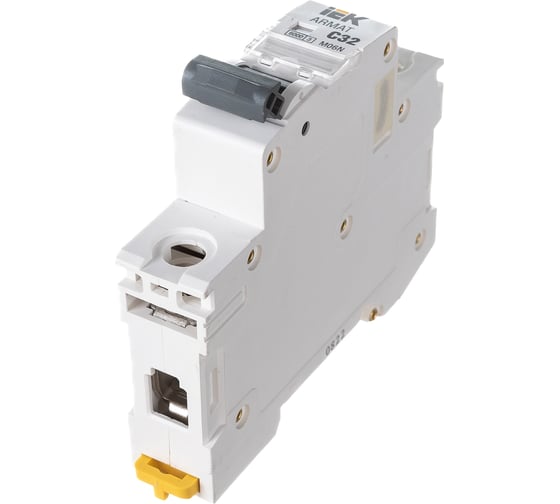 Автоматический выключатель IEK ARMAT M06N 1P C 32А AR-M06N-1-C032