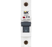 Автоматический выключатель IEK ARMAT M06N 1P C 16А AR-M06N-1-C016