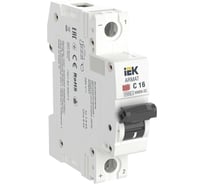Автоматический выключатель IEK ARMAT M06N 1P C 16А AR-M06N-1-C016