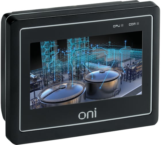 Панель оператора ONI ETG 4,3” пластиковый корпус ETG-A8TS-HSSN-S-043