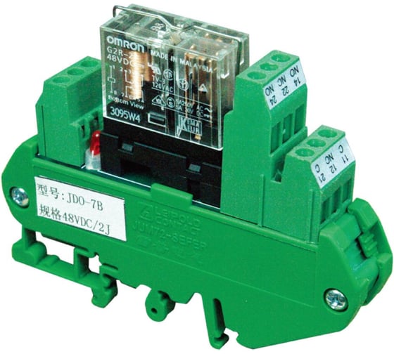 Вставное реле Leipole 48VAC-DC/2J JDO-7B (10 шт в упак) 7010.013