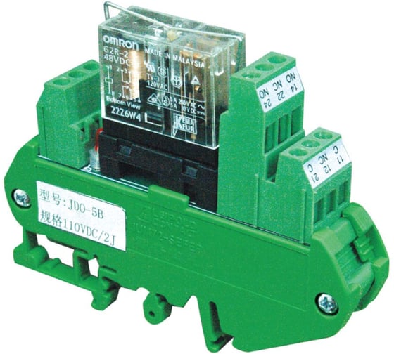 Вставное реле Leipole 24VDC/2J JDO-5B (10 шт в упак) 7010.011