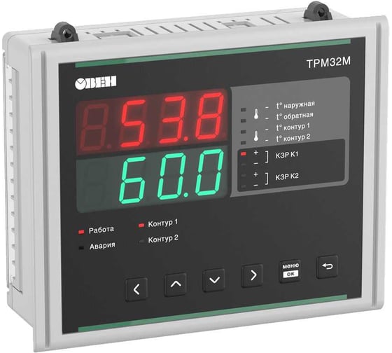 Регулятор для систем отопления и ГВС ОВЕН ТРМ32М-Щ7.У R-00025232