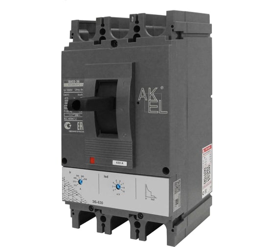 Выключатель автоматический AKEL ВА55-36-403ЭБ400-С 3P/400A/ЭБ/36kA 209163
