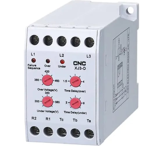 Реле контроля фаз CNC XJ3-D D060051