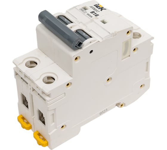 Автоматический выключатель IEK ARMAT M06N 2P B 16А AR-M06N-2-B016