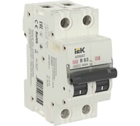 Автоматический выключатель IEK ARMAT M06N 2P B 63А AR-M06N-2-B063