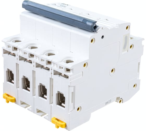 Автоматический выключатель IEK ARMAT M06N 4P C 25А AR-M06N-4-C025
