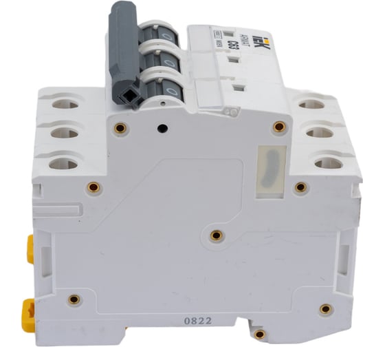 Автоматический выключатель IEK ARMAT M06N 3P C 63А AR-M06N-3-C063