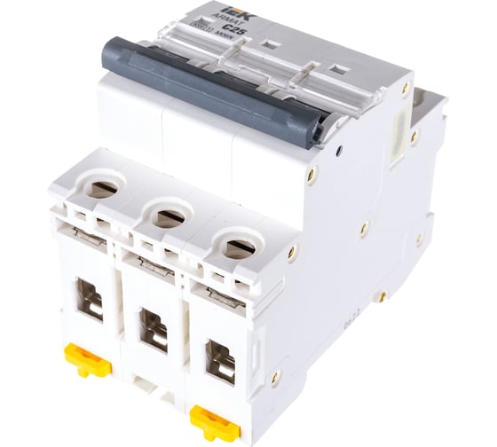 Автоматический выключатель IEK ARMAT M06N 3P C 25А AR-M06N-3-C025