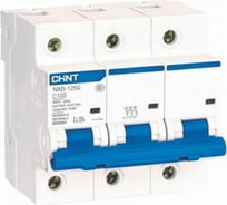 Автоматический выключатель CHINT NXB-125G 3P 63A 10кА характеристика C 816104
