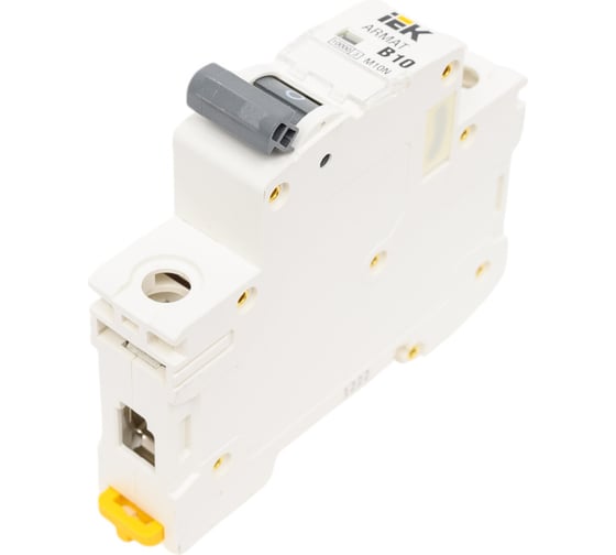 Автоматический выключатель IEK ARMAT M10N 1P B 10А AR-M10N-1-B010