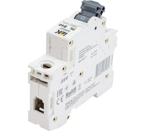 Автоматический выключатель IEK ARMAT M10N 1P B 40А AR-M10N-1-B040