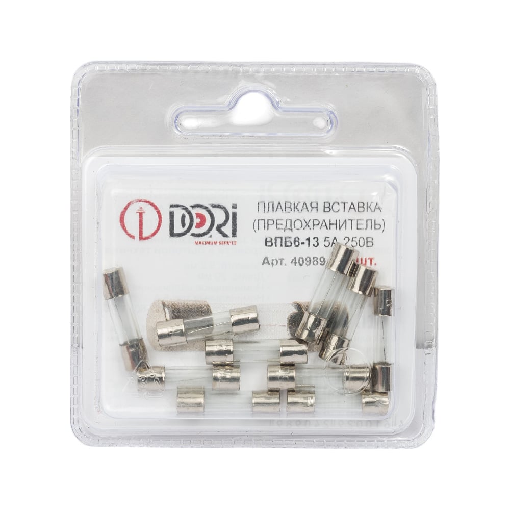 Плавкая вставка DORI ВПБ6-13 5А 250В 10 шт 40989 - выгодная цена ...