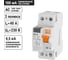 Устройство защитного отключения TDM ELECTRIC УЗО ВД63 2Р, 40А, 100мА, электронное SQ0220-0019 2