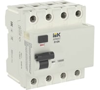 Выключатель дифференциального тока IEK ARMAT R10N 4P 40А 30мА тип AC AR-R10N-4-040C030