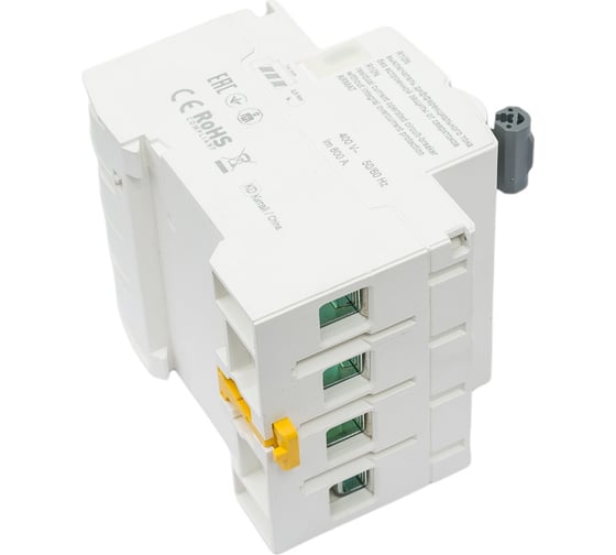 Выключатель дифференциального тока IEK ARMAT R10N 4P 80А 300мА тип AC AR-R10N-4-080C300