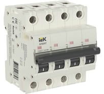 Автоматический выключатель IEK ARMAT M10N 4P D 50А AR-M10N-4-D050