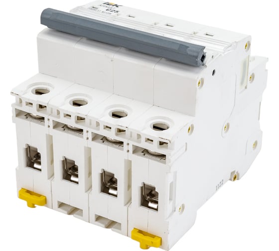 Автоматический выключатель IEK ARMAT M10N 4P C 25А AR-M10N-4-C025