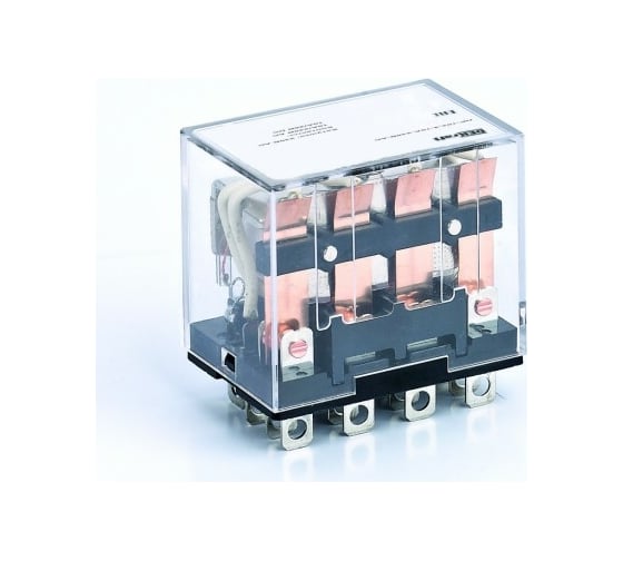 Промежуточное реле DEKraft 4 контакта, с LED индикацией 10А 24В DC ПР-102 23937DEK