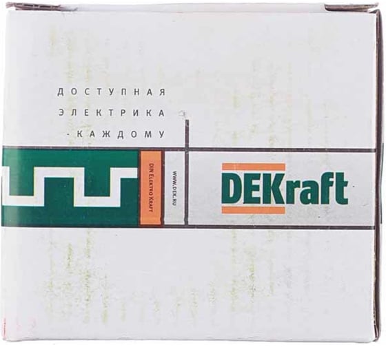 Выключатель дифференциального тока DEKraft 2P 25А 30мА тип AC 6кА УЗО-03 14207DEK
