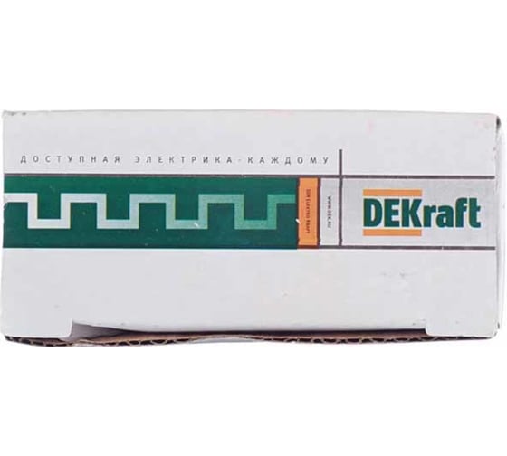 Выключатель дифференциального тока DEKraft 2P 25А 30мА тип AC 6кА УЗО-03 14207DEK