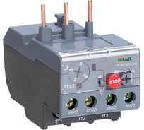 Реле тепловое для контакторов DEKraft РТ-02, 9 А-25 А, 1.0 А-1.6 А, 10 А 23160DEK