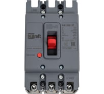 Силовой автоматический выключатель DEKraft 3P 40А 25кА ВА-302 22745DEK