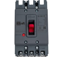 Силовой автоматический выключатель DEKraft 3P 100А 25кА ВА-302 22749DEK