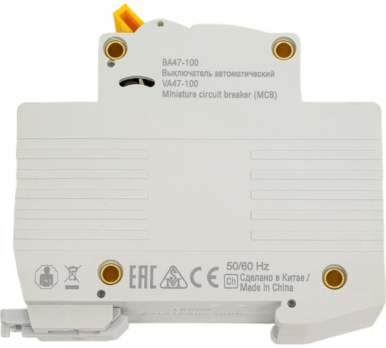 Автоматический выключатель IEK ВА47-100 1P 6А 10кА х-ка C MVA40-1-006-C