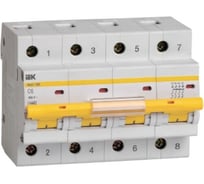 Автоматический выключатель IEK ВА47-100 4P 6А 10кА х-ка C MVA40-4-006-C