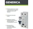 Автоматический выключатель дифференциального тока GENERICA АВДТ 32 C6 MAD25-5-006-C-30 4