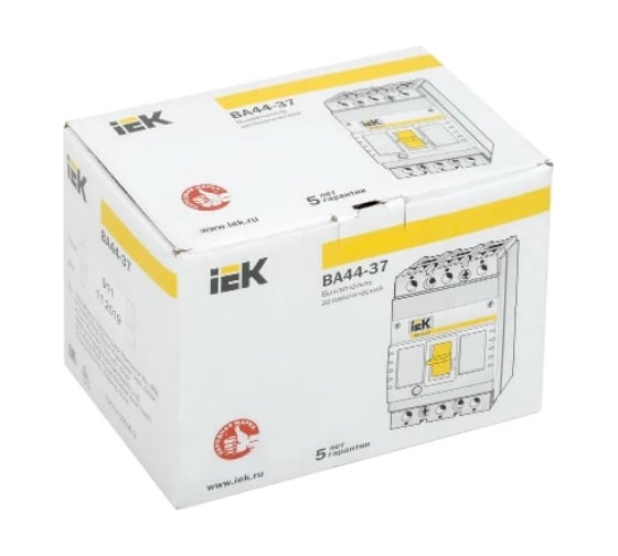 Автоматический выключатель IEK ВА44-37 3Р 400А 35кА SVA4410-3-0400-35