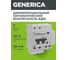 Дифференциальный автомат GENERICA АД12 2Р 50А 30мА MAD15-2-050-C-030 2