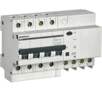 Дифференциальный автомат GENERICA АД14 4Р 50А 100мА MAD15-4-050-C-100