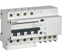 Дифференциальный автомат GENERICA АД14 4Р 63А 300мА MAD15-4-063-C-300