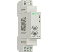Реле времени РЕЛЕОН импульс при включении 1 перекидной контакт 8А; 24-240 AC/DC; RT121024000