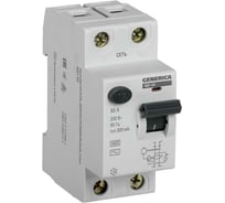 Дифференциальный выключатель GENERICA УЗО ВД1-63 2Р 50А 300мА MDV15-2-050-300