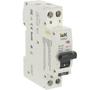 Автоматический выключатель дифференциального тока IEK ARMAT B06S 1P+NP C10 30мА тип A (18мм) AR-B06S-1N-C10A030