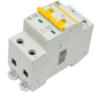 Автоматический выключатель IEK ВА47-60M 2Р 32А 6кА D MVA31-2-032-D