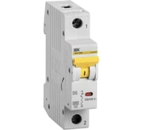 Автоматический выключатель IEK ВА47-60M 1Р 6А 6кА B MVA31-1-006-B
