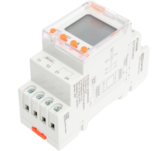 Реле температуры TDM РТ-820M -25+130C, 24-240В АС/DC, с датчиком IP67, ЖК SQ1508-0002
