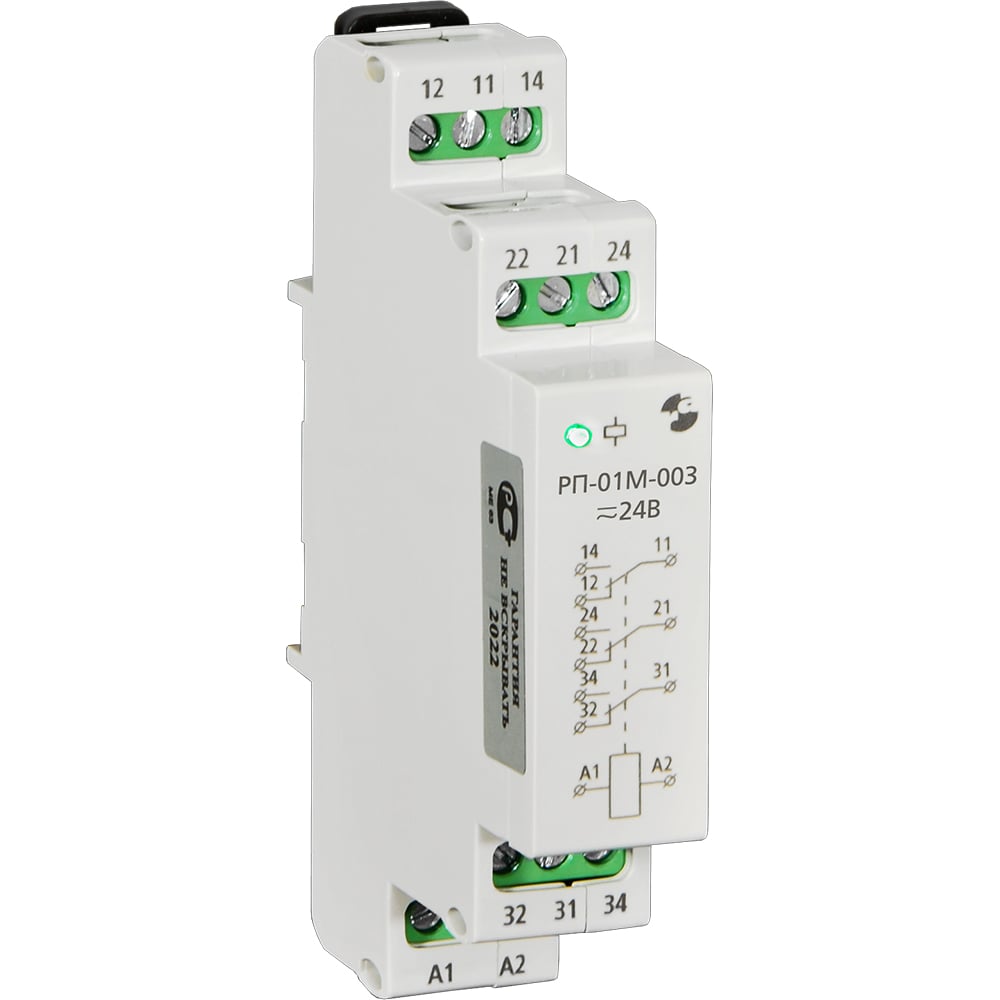 Промежуточное реле Реле и Автоматика РП-01М-003 24В 50Гц/пост. A8223 ...