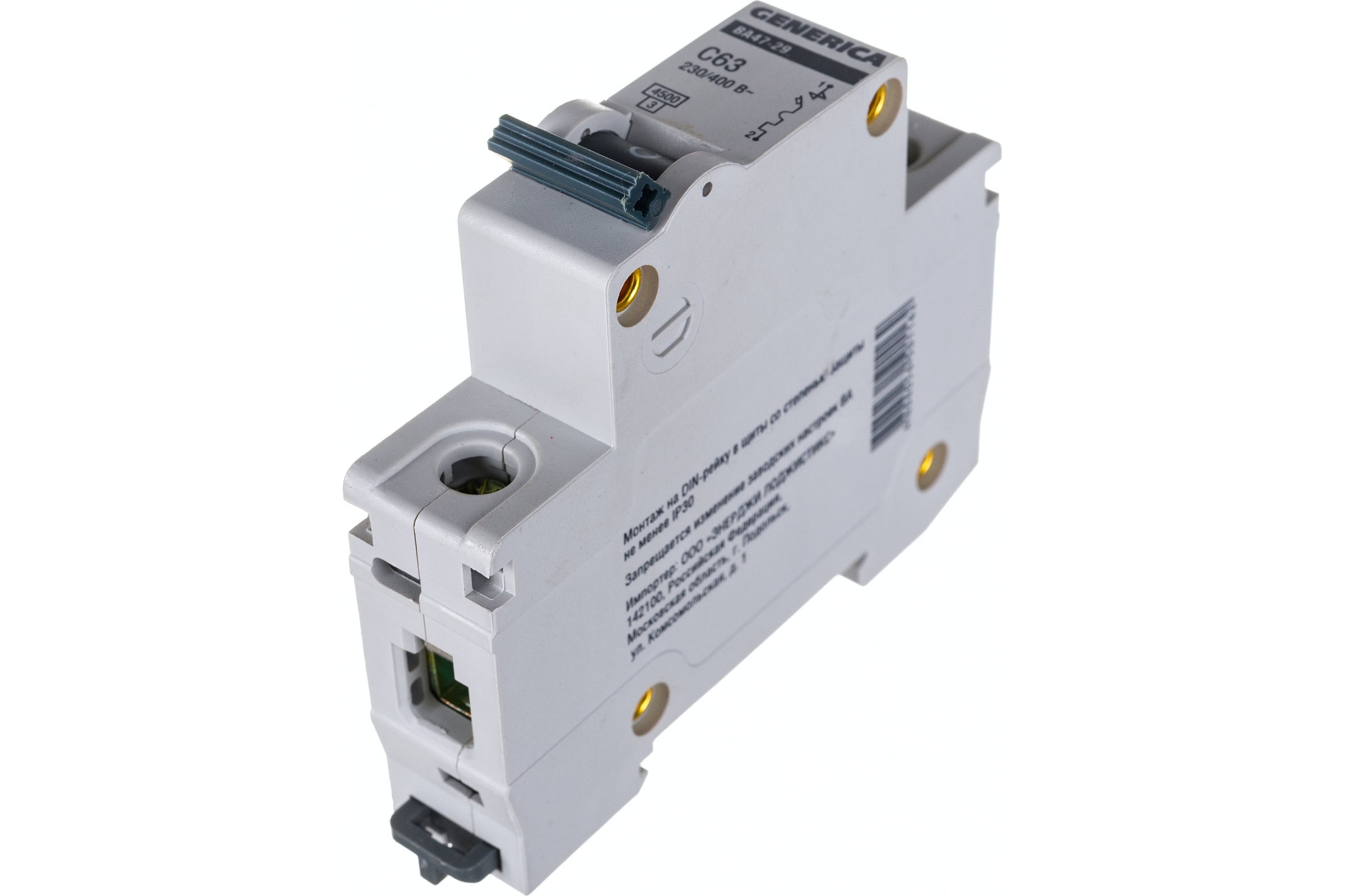 Технические характеристики автомата