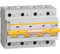 Автоматический выключатель IEK ВА47-100 4Р 50А 10кА х-ка D ИЭК MVA40-4-050-D